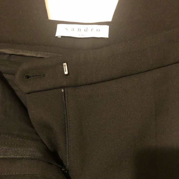 NWOT Sandro black dress pants XS 34 - Picture 4 of 8